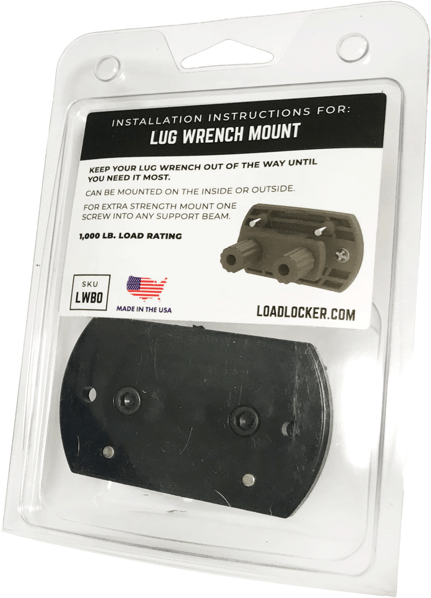 Lug Wrench Mount In Clamshell (24/Case) Load Locker